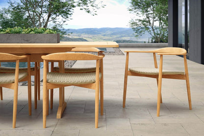 Foundations 74″ Rectangular Teak Dining Table