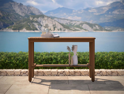 Mosaic 45″ Rectangular Ipe Console Table