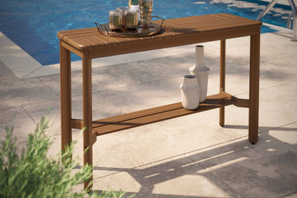 Mosaic 45″ Rectangular Ipe Console Table