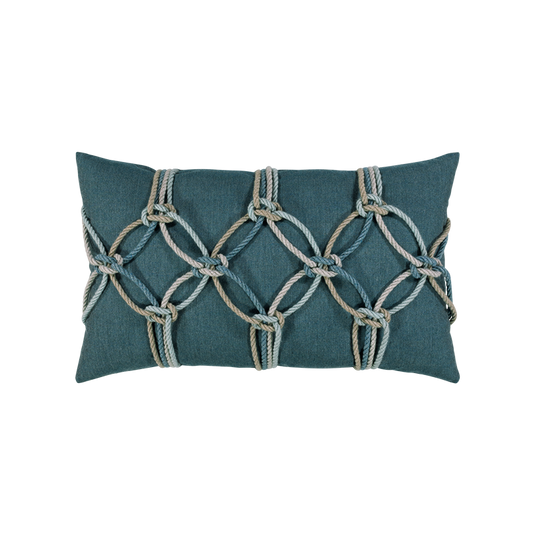 Lagoon Rope  12"x20" Toss Pillow