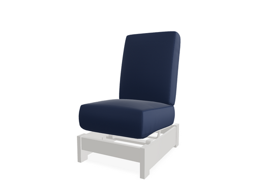 Leeward Armless Single-Seat Hidden Motion Section