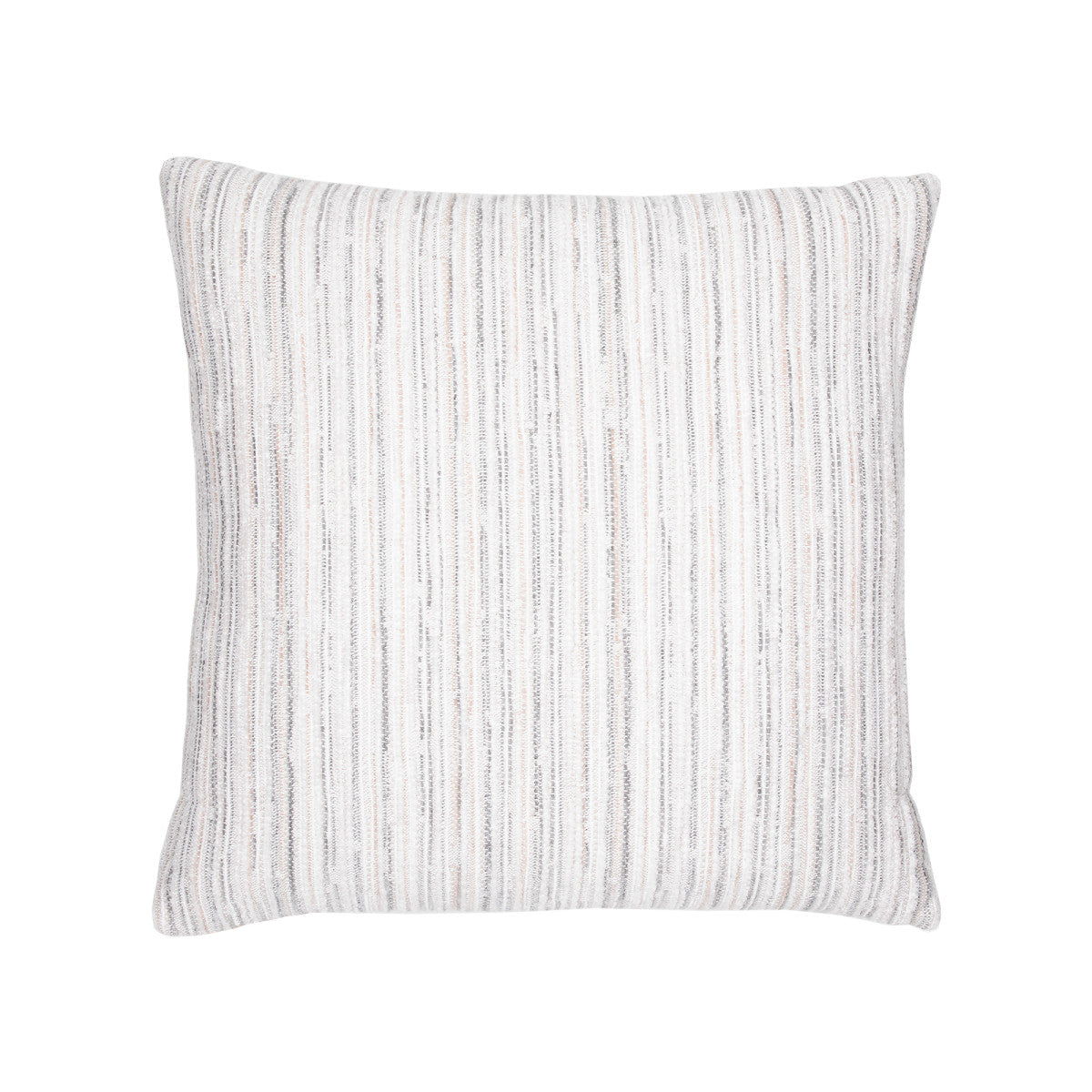 Luxe Stripe Pebble 20"x20" Toss Pillow