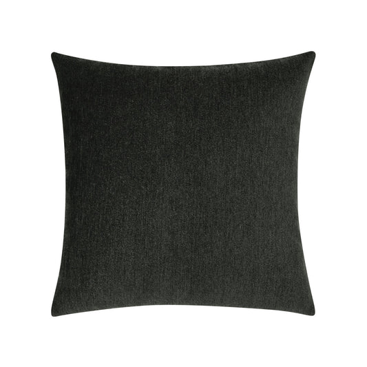 Luxe Velour Charcoal 22"x22" Toss Pillow *