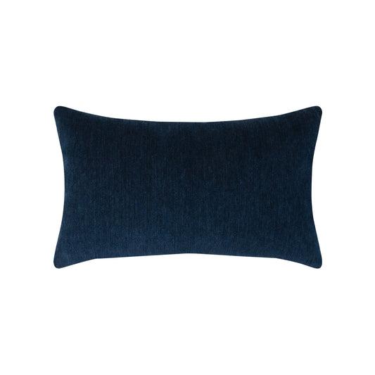 Luxe Velour Indigo 12"x20" Toss Pillow