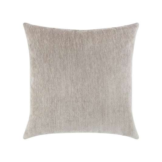Luxe Velour Pewter 22"x22" Toss Pillow *