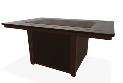 MGP Top Fire Tables 36" x 54" Rectangular MGP Top Fire Table