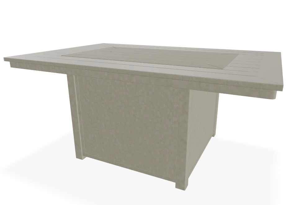 MGP Top Fire Tables 36" x 54" Rectangular MGP Top Fire Table