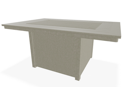 MGP Top Fire Tables 36" x 54" Rectangular MGP Top Fire Table