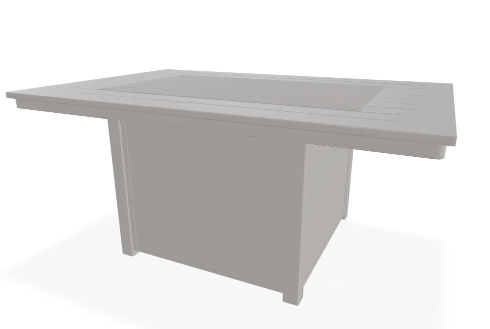 MGP Top Fire Tables 36" x 54" Rectangular MGP Top Fire Table