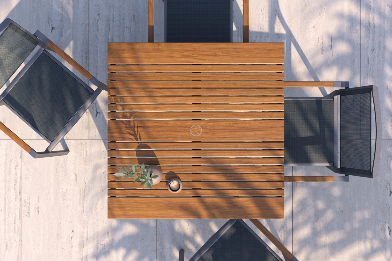 Mesa 40” Square Dining Table