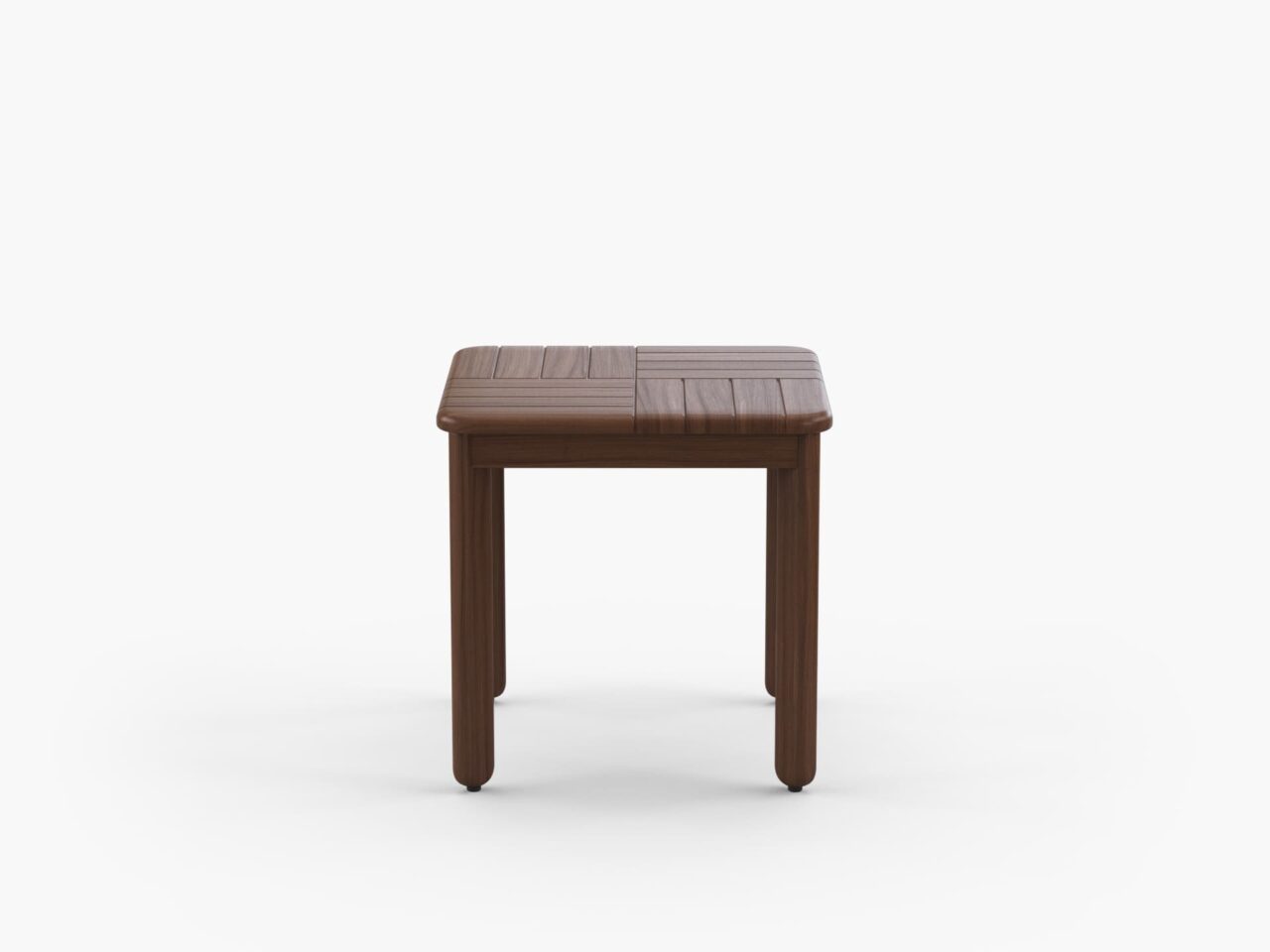 Mosaic 20″ Square Ipe Side Table