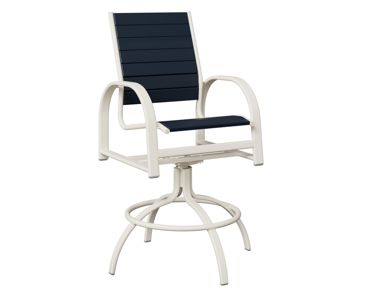 Murphy Poly Swivel Bar Chair