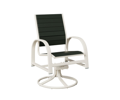 Murphy Poly Swivel Rocker Dining Chair