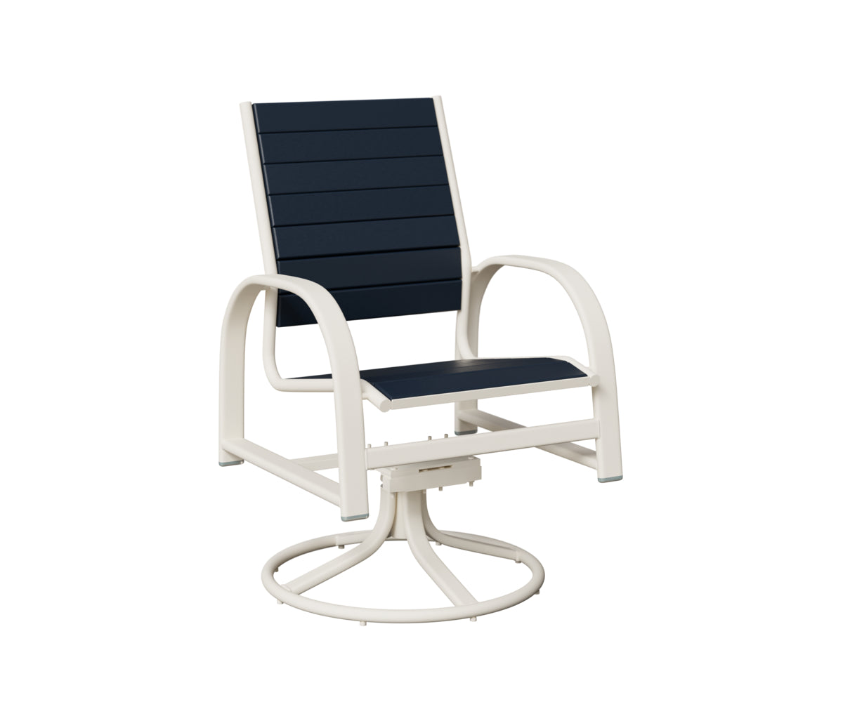 Murphy Poly Swivel Rocker Dining Chair