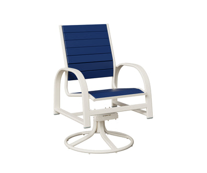 Murphy Poly Swivel Rocker Dining Chair