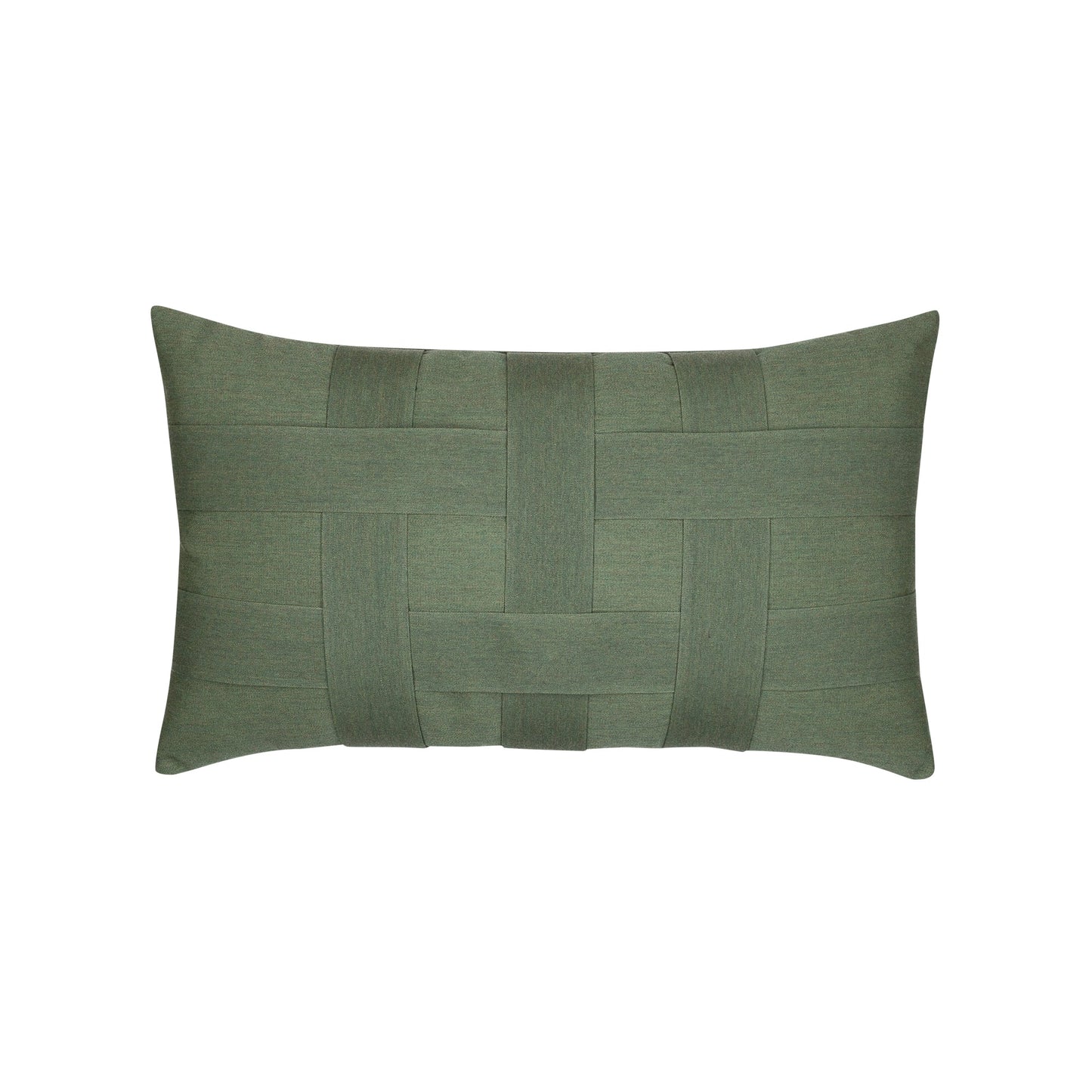 Basketweave Fern 12"x20" Toss Pillow