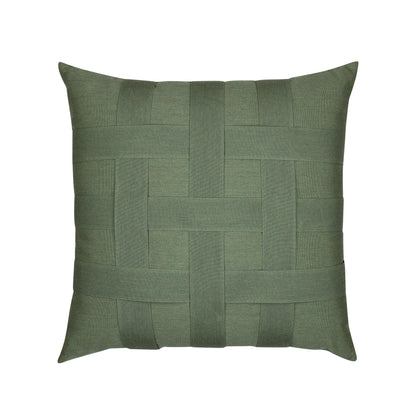 Basketweave Fern 20"x20" Toss Pillow