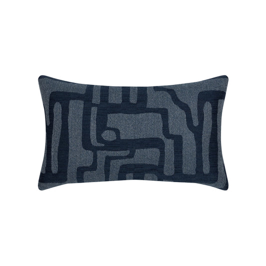 Noble Indigo 12"x20" Toss Pillow