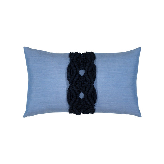 Palomar Indigo 12"x20" Toss Pillow