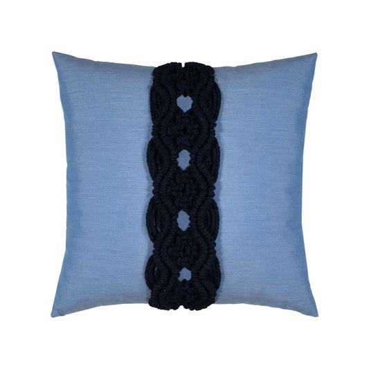 Palomar Indigo 20"x20" Toss Pillow