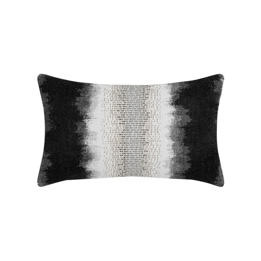 Resilience Charcoal 12"x20" Toss Pillow