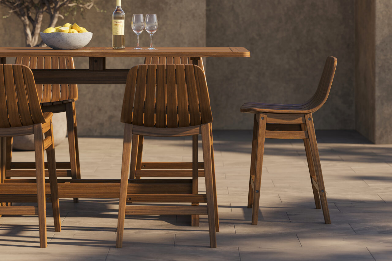 Innova Cradle Counter Height Side Chair