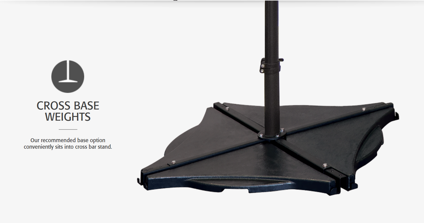 AG19A 10' Octagon Cantilever Umbrella