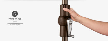 Starlux Collar Tilt 9' Octagon Umbrella