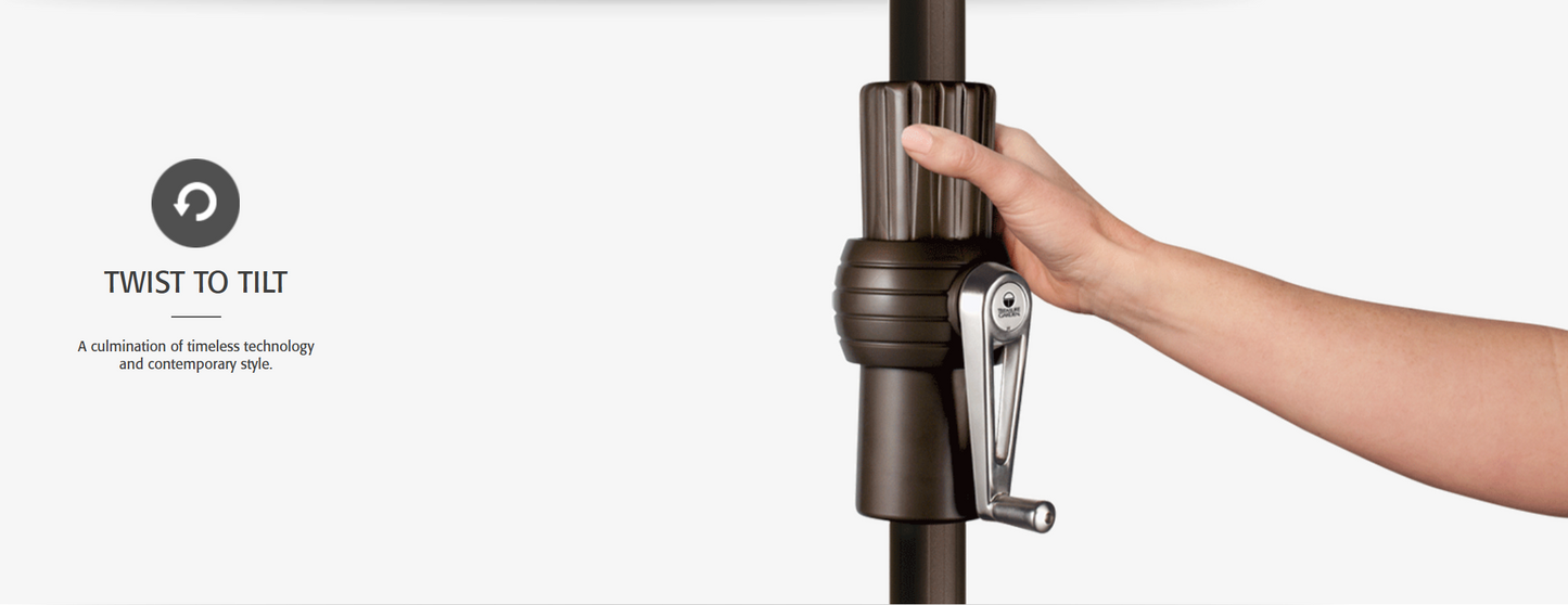 Collar Tilt 11' Octagon Umbrella