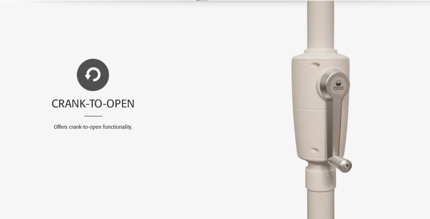 Push Button Tilt 7.5' Octagon Umbrella
