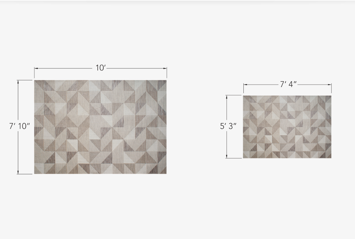 Prism - Taupe Outdoor Rug