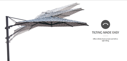 AG25TR 11.5' Octagon Cantilever Umbrella