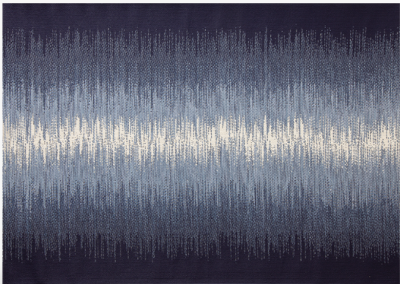 Reflections - Ocean Blue Outdoor Rug