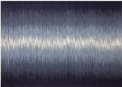 Reflections - Ocean Blue Outdoor Rug