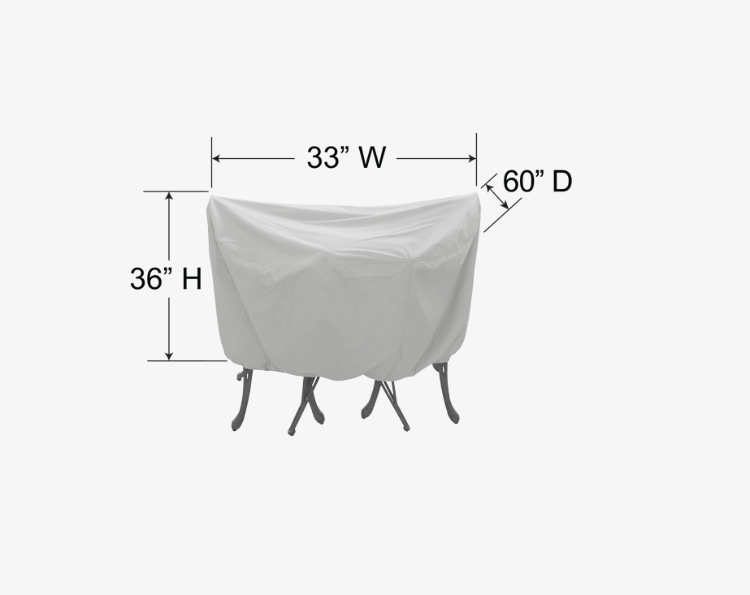 30" Round Table & 2 Chair Cover
