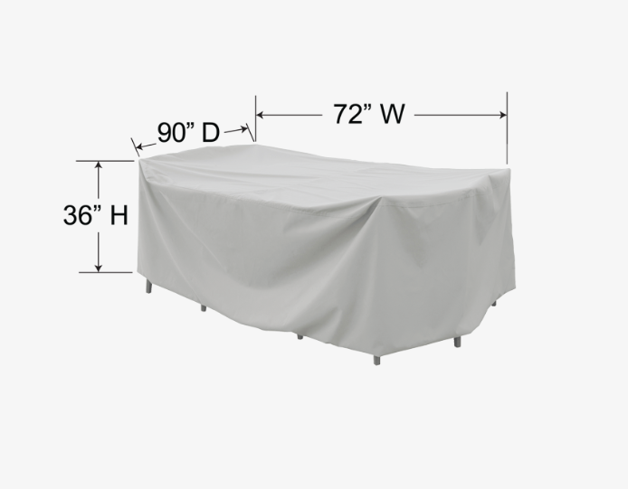Small Oval/Rectangular Table & Chairs Cover