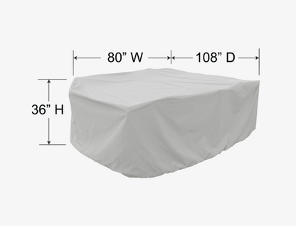 Medium Oval/Rectangular Table & Chairs Cover