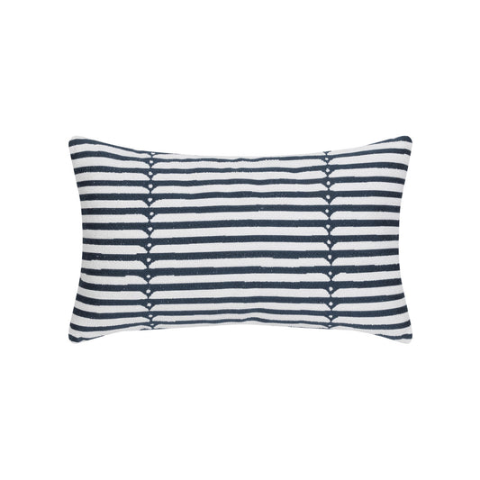 Sincerity Denim 12"x20" Toss Pillow