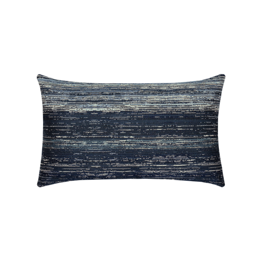 Textured Indigo 12"x20" Toss Pillow