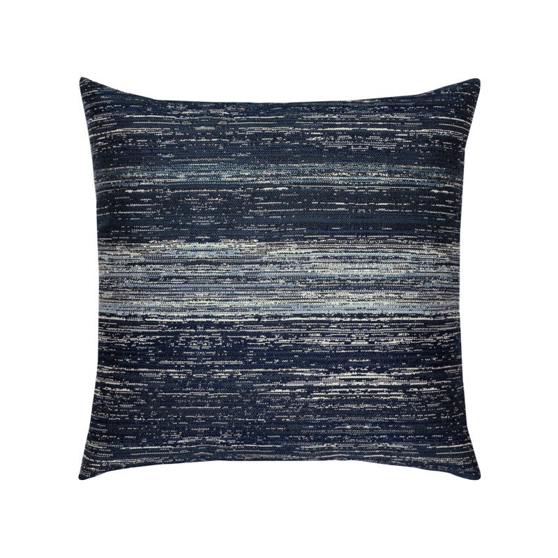 Textured Indigo 20"x20" Toss Pillow