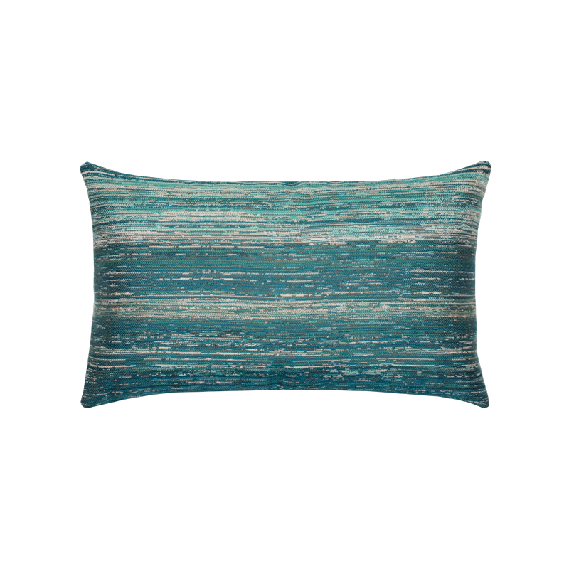 Textured Lagoon 12"x20" Toss Pillow