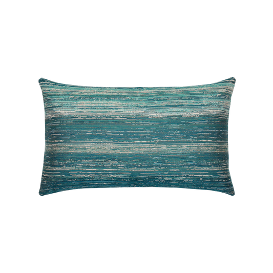 Textured Lagoon 12"x20" Toss Pillow