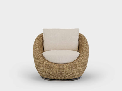 Velo Swivel Chair + Back Cushion