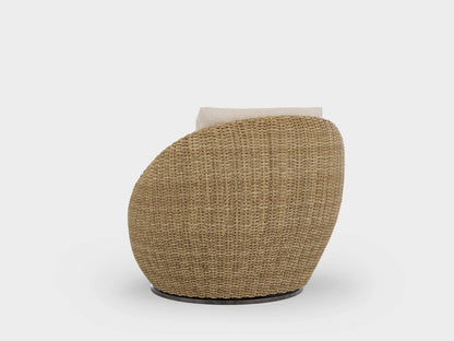 Velo Swivel Chair + Back Cushion