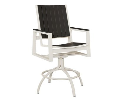 Vida Poly Swivel Bar Chair