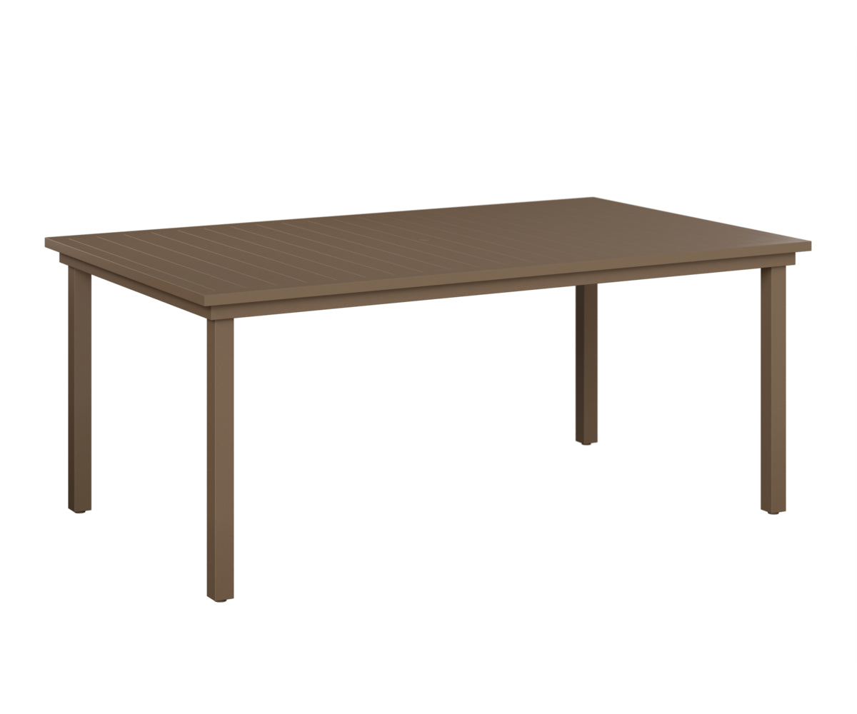 Vida 44″ x 73″ Dining Table Aluminum Top