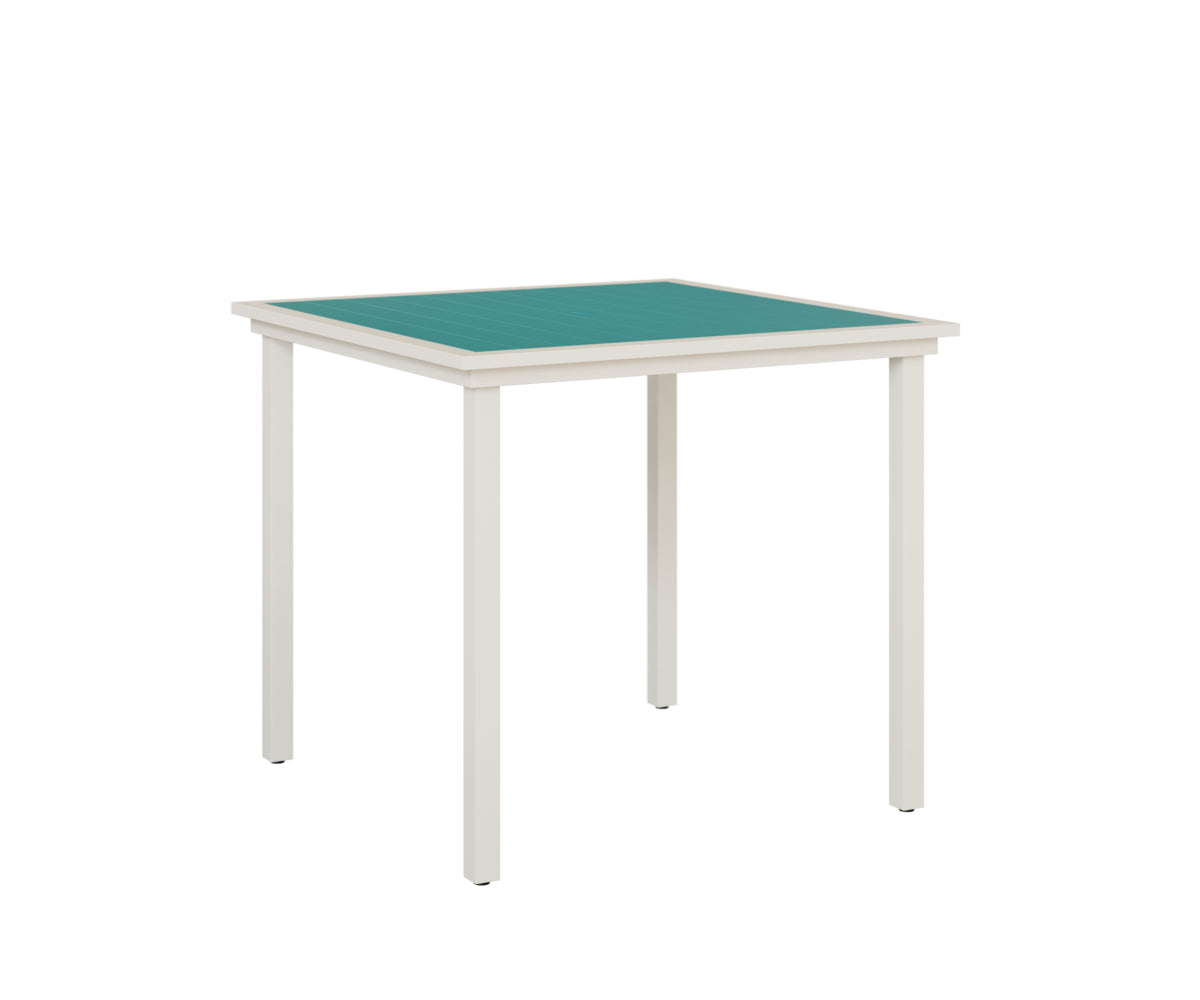Vida 44″ Square Poly Bar Table