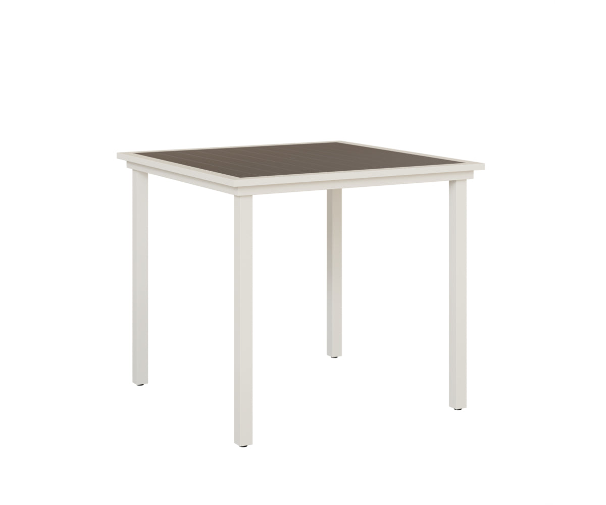 Vida 44″ Square Poly Bar Table