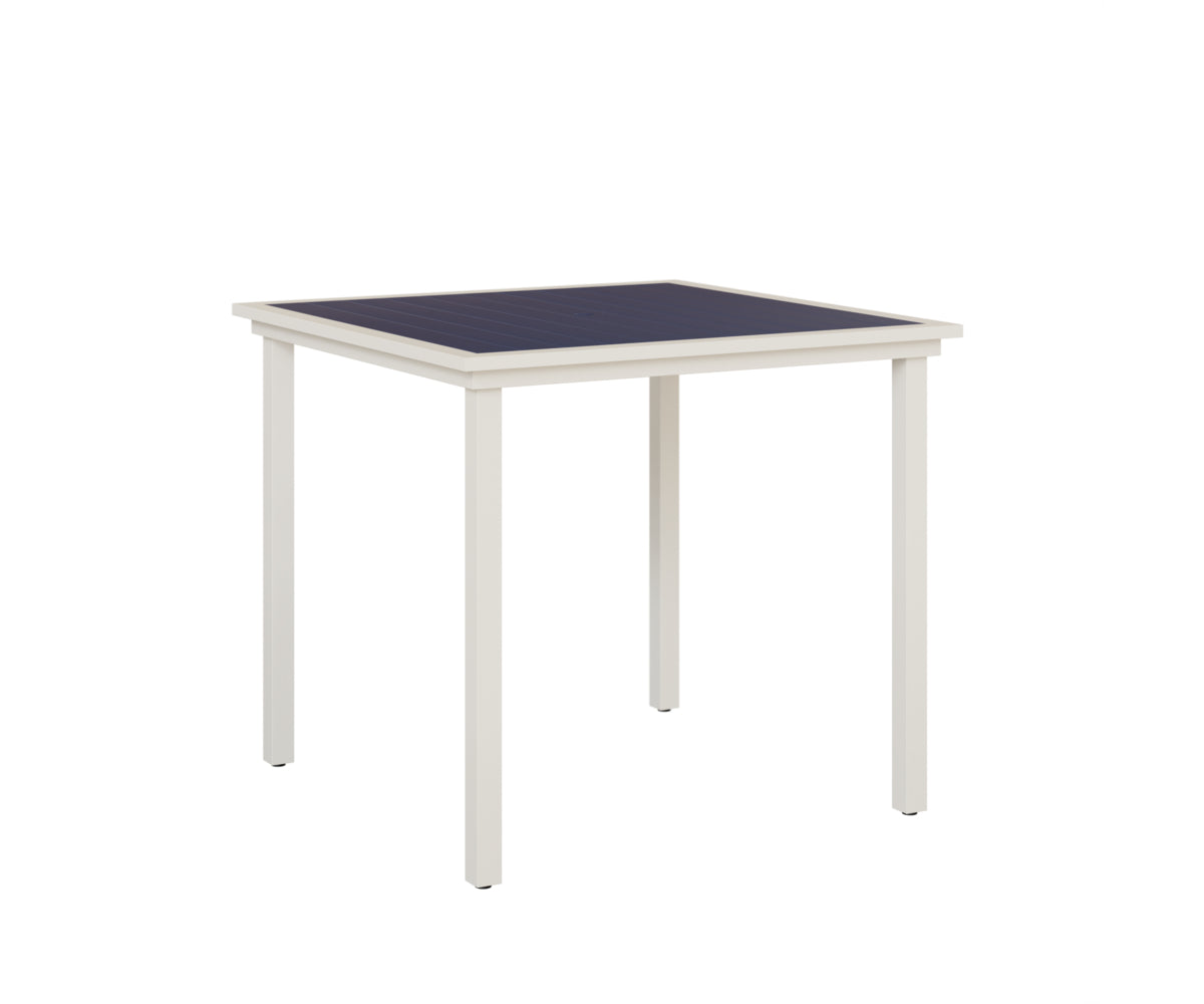 Vida 44″ Square Poly Bar Table
