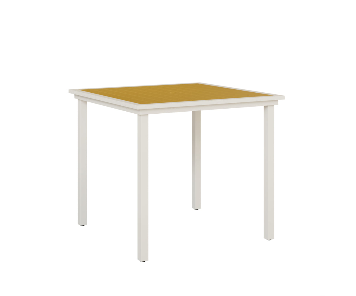 Vida 44″ Square Poly Bar Table